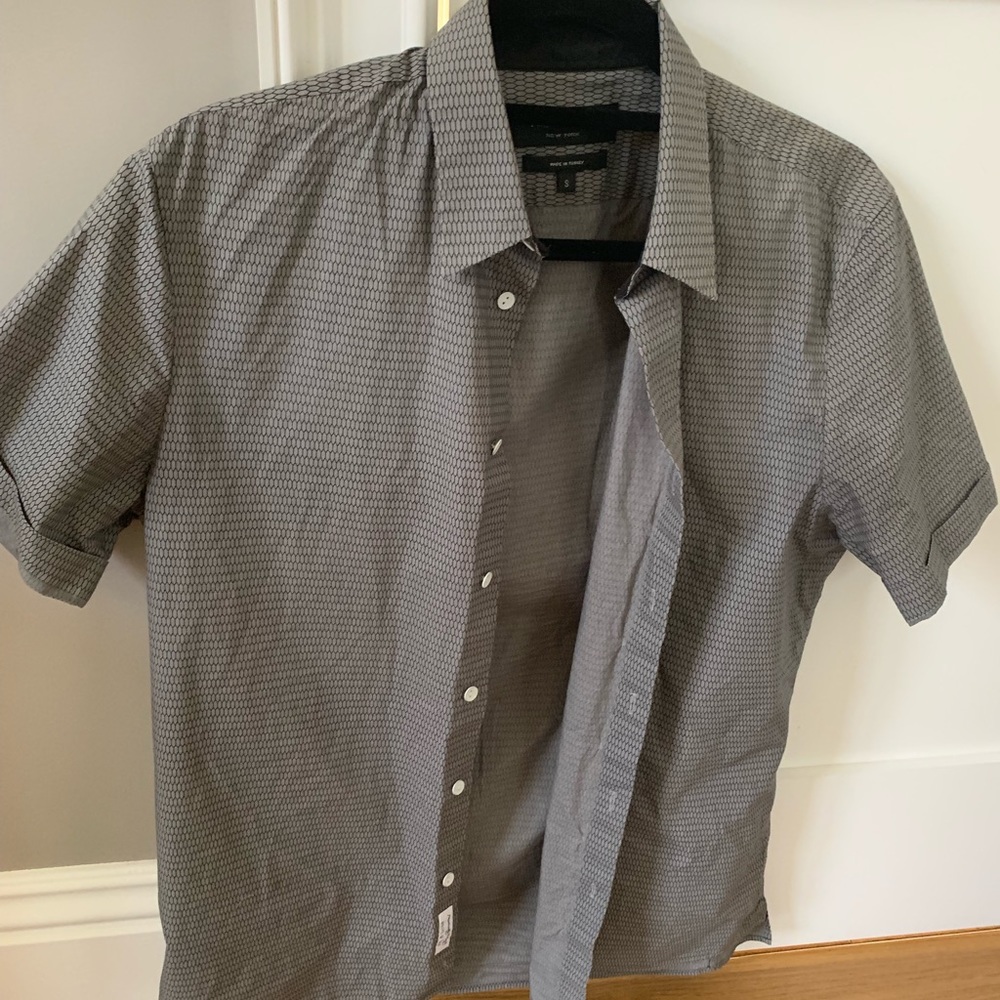Rag and Bone Short Sleeve Shirt